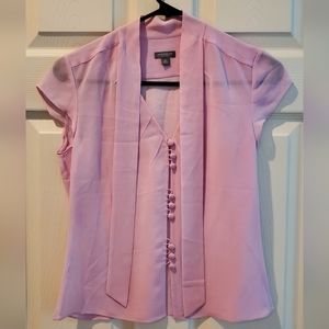 Ann Taylor pink blouse